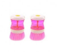 Shop Playpens Dish-Washing Brushes With Soap Dispenser Photo