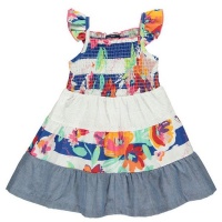 SoulCal Infant Girls Woven Dress - Patchwork [Parallel Import] Photo