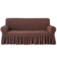 Seater 3 2 1 Sofa / Couch Covers Dark Brown Photo