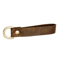 Filly Leather Pty Ltd Filly Leather Key Ring in Chocolate Photo