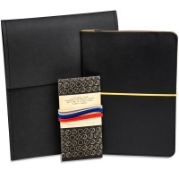 Rocketbook A5 Notebook Cover Black Washable Kraft Paper and Felt Interior 19cm x 24cm Photo