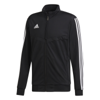 adidas Men's TIRO19 Polyester Tracksuit Soccer Jacket - Black/White Photo