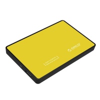 Orico 2.5" USB3.0 External HDD Enclosure - Yellow Photo