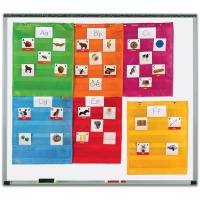 Learning Resources Magnetic Pocket Chart Squares - Set of 6 Photo