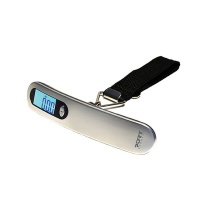 Port Connect Electronic luggage scale - Black/Silver Photo