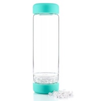 VitaJuwel Inu! Crystal Water Bottle - Ocean Blue Photo