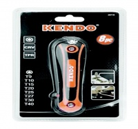 Kendo 8 Piece Folding Torx Key Set Photo