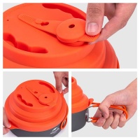 Naturehike H020 Silicone Lid Camping Pot-1.6 Liiter Photo