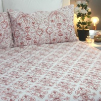 Lush Living LL - Limited Edition - Duvet Cover Set - Carnation - Queen Photo