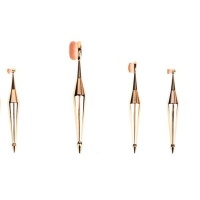 Iconic Diamond Oval Makeup Brushes 4 Piece by Ladyminc Photo