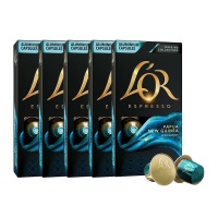 LOR L’OR Papua Intensity 7 - Nespresso Compatible Coffee Capsules - 5x Pack of 10 capsules Photo