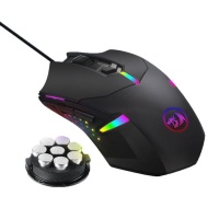 Redragon Centrophorus 7200dpi Rgb Gaming Mouse – Black Photo