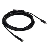 5by5 Waterproof Endoscope/Borescope 8mm Lens 5m Length-Android OTG & Widows Photo