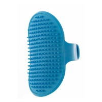 Dogs Collection - Grooming Mitt Soft Silicone Blue Photo