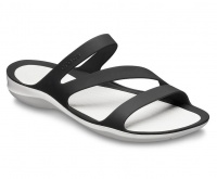 Crocs Swiftwater Sandal Women Black/White Photo