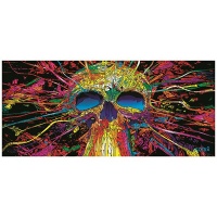 Iconix Techno Skull Full Desk Coverage Gaming and Office Mouse Pad Photo