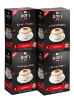 Society Cappuccino Sweetened 8's Pack of 4 Photo