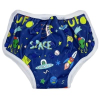 Bamboo Baby Training Pants - Space Photo