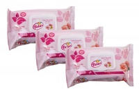 Wet Wipes 80s Rose Belux - 3 Pack Photo