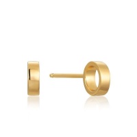 Ania Haie Open Circle Stud Earrings - Gold Photo