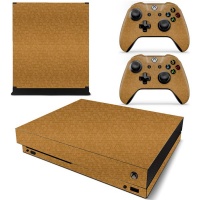 SkinNit Decal Skin For Xbox one X: HoneyComb Gold Photo