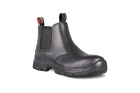 DOT Safety Footwear DOT - Chelsea Slip On Safety Boot - Black Photo