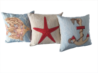 GNL Good Night Linen GNL - Beach House Collection Throw Scatter Cushion Cover Set Photo
