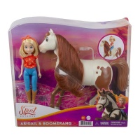 Spirit Untamed Abigail Doll & Boomerang Horse Photo