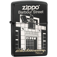 Zippo Lighter - 60th Anniversary Edition Barbour Street Building Photo