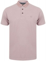 Tokyo Laundry - Mens Norfolk Cotton Textured Jersey Polo Shirt in Deauville Mauve [Parallel Import] Photo