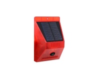 Multipurpose Solar Strobe Alarm Motion Detector with Remote Control Siren Photo