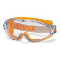 Uvex Ultrasonic Orange Grey Goggles Photo