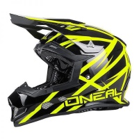 ONeal Racing ONeal 2 Series Thunderstruck Black/Yellow Helmet Photo