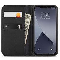 Moshi Overture Wallet Case For iPhone 12 MINI - Black Photo