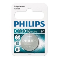 Philips Minicells Battery CR2016 Lithium pack of 10 Photo