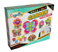 Mould and Paint Garden Plaster Fridge Magnet Art Kit Photo