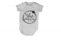 BuyAbility Our First Mothers Day - Circular - Short Sleeve - Baby Grow Photo