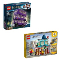 LEGO Toy Store & Knight Bus Bundle - 31105 & 75957 Photo