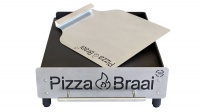 Pizza Braai - Single Pizza Braai Oven - 4 Minute Baking Time Photo