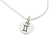Gemini Star Sign Necklace 10mm Photo