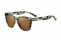 Sophie Moda -TAC Polarized Lens Wayfarer Sunglasses Yellow Torties Design Photo