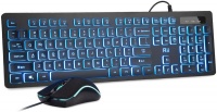 Rii Colourful Backlit Business and Gaming Keyboard with Mouse Combo Photo