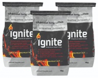 Ignite 4KG Briquettes - 3 Bags Photo