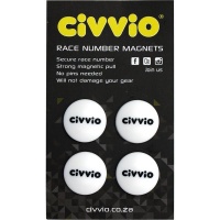 Civvio Race Number Magnets Photo