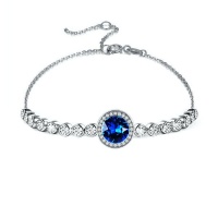 Civetta Spark Emma Bracelet - Swarovski Royal Blue Crystal Photo