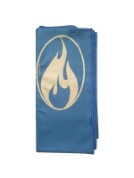 Braaivleis Flame - Blue Jumbo Sand-Free Suede Microfiber Towels 180cm x 90cm Photo