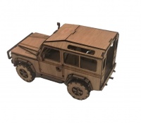 Land Rover Defender 90 - 3D Puzzle Photo