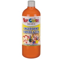 Toy Color Superwashable Finger Paint: Orange - 1000ml Photo