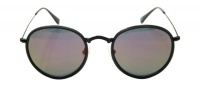 Lentes & Marcos "Blom de Trouille" UV400 Black Round Sunglasses Photo