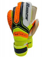 RONEX Goalkeeper Gloves with finger protection Orange Photo